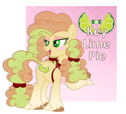 Size: 1280x1158 | Tagged: safe, artist:blazenly-obvious, artist:lazuli, artist:mint-light, imported from derpibooru, oc, oc only, oc:key lime pie, earth pony, pony, base used, blushing, earth pony oc, eyeshadow, female, freckles, hair tie, lidded eyes, makeup, offspring, parent:cheese sandwich, parent:pinkie pie, parents:cheesepie, simple background, solo, tail tie, transparent background, unshorn fetlocks