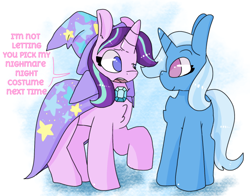 Size: 546x427 | Tagged: safe, artist:bootlegalicorn, imported from derpibooru, starlight glimmer, trixie, female, lesbian, shipping, startrix