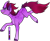 Size: 956x791 | Tagged: safe, artist:velnyx, imported from derpibooru, oc, oc only, oc:violet flash, pony, unicorn, curved horn, horn, male, simple background, solo, stallion, transparent background