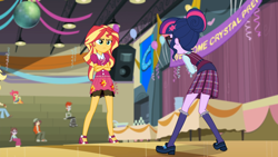 Size: 1920x1080 | Tagged: safe, imported from derpibooru, screencap, sci-twi, sunset shimmer, twilight sparkle, equestria girls, friendship games, cropped
