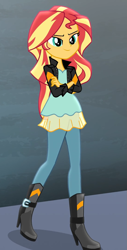 Size: 547x1079 | Tagged: safe, imported from derpibooru, screencap, sunset shimmer, equestria girls, friendship games, cropped, solo