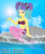 Size: 1936x2293 | Tagged: safe, artist:cyber-murph, imported from derpibooru, pixel pizazz, mermaid, series:cyber-murph's mermaids, equestria girls, background human, belly, belly button, blowing a kiss, bra, eyeshadow, female, hair ribbon, kissy face, makeup, mermaidized, midriff, ocean, one eye closed, pigtails, rock, seashell bra, signature, sitting, species swap, wave, wink