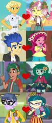 Size: 528x1240 | Tagged: safe, imported from derpibooru, flash sentry, gloriosa daisy, juniper montage, microchips, ragamuffin (equestria girls), timber spruce, vignette valencia, wallflower blush, equestria girls, equestria girls (movie), equestria girls series, legend of everfree, let it rain, mirror magic, rainbow rocks, rollercoaster of friendship, spring breakdown, spoiler:eqg series (season 2), spoiler:eqg specials, crack shipping, female, male, ragamuffin (g4), raganette, sentryosa, shipping, shipping domino, straight, timberflower