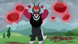 Size: 1920x1080 | Tagged: safe, imported from derpibooru, screencap, lord tirek, centaur, the ending of the end, male, nose piercing, nose ring, piercing, septum piercing, solo