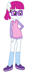 Size: 585x1365 | Tagged: source needed, useless source url, safe, artist:gmaplay, imported from derpibooru, little red, equestria girls, pony ears, simple background, solo, transparent background