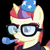 Size: 318x318 | Tagged: safe, artist:twilyisbestpone, derpibooru exclusive, edit, edited screencap, imported from derpibooru, screencap, moondancer, pony, unicorn, amending fences, background removed, black background, female, frown, glasses, grumpy, hat, mare, moondancer is not amused, party hat, party horn, simple background, solo, unamused, vector