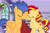 Size: 3000x2000 | Tagged: safe, artist:jadeharmony, artist:jadethepegasus, imported from derpibooru, flash sentry, sunset shimmer, unicorn, female, flashimmer, kissing, male, shipping, straight