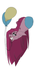 Size: 1834x4000 | Tagged: safe, artist:inspiredpixels, edit, edited edit, editor:soulless pinkamena, imported from derpibooru, pinkie pie, creepy, edited vector, pinkamena diane pie