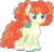 Size: 2754x2652 | Tagged: safe, artist:kurosawakuro, imported from derpibooru, oc, oc only, hybrid, pony, base used, female, interspecies offspring, magical lesbian spawn, offspring, parent:applejack, parent:autumn blaze, parents:autumnjack, simple background, solo, transparent background