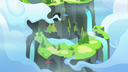 Size: 1280x720 | Tagged: safe, imported from derpibooru, screencap, top bolt, background, no pony, scenic ponyville, waterfall