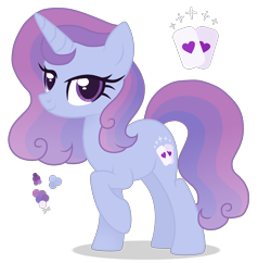 Size: 2500x2418 | Tagged: safe, artist:magicuniclaws, imported from derpibooru, oc, oc only, pony, unicorn, female, magical lesbian spawn, mare, offspring, parent:princess cadance, parent:trixie, simple background, solo, transparent background