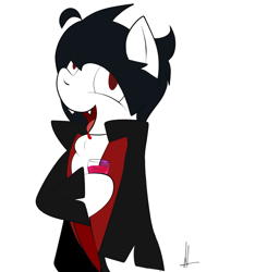 Size: 935x998 | Tagged: safe, artist:almaustral, imported from derpibooru, oc, oc only, oc:lighting wind, pony, vampire, vampony, blood, fangs, glass, male, open mouth, signature, simple background, solo, stallion, white background, wine glass