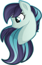 Size: 907x1409 | Tagged: safe, artist:tuppkam1, imported from derpibooru, coloratura, pony, bust, portrait, simple background, solo, transparent background