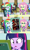 Size: 1280x2142 | Tagged: safe, imported from derpibooru, aqua blossom, drama letter, fluttershy, rainbow dash, sophisticata, spike, twilight sparkle, watermelody, dog, equestria girls, rainbow rocks, crossover, ennard, five nights at freddy's, five nights at freddy's 2, five nights at freddy's: sister location, foxy, rainbow dash's phone, sister location, spike the dog, the special strike, the special strike rebellion, thehottest dog, withered bonnie