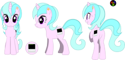 Size: 5920x2830 | Tagged: safe, artist:kyoshyu, imported from derpibooru, oc, oc only, oc:bit tilt, pony, unicorn, butt, female, high res, mare, plot, simple background, solo, transparent background