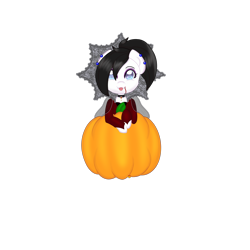 Size: 2000x2000 | Tagged: safe, artist:ariathelovely, imported from derpibooru, oc, oc:wolftracks, earth pony, pony, vampire, :p, blepping, blood, clothes, commission, costume, jewelry, lace, pumpkin, simple background, solo, transparent background, ych example, ych result, your character here