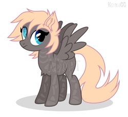 Size: 1200x1100 | Tagged: safe, artist:keyrijgg, imported from derpibooru, oc, oc only, pegasus, pony, adoptable, art, auction, reference, simple background, solo, white background