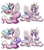 Size: 2400x2700 | Tagged: safe, artist:king-kakapo, imported from derpibooru, princess celestia, alicorn, pony, :3, :t, chest fluff, clothes, cloven hooves, crown, curved horn, cute, cutelestia, dress, eyes closed, high res, horn, jewelry, leg fluff, missing accessory, rearing, regalia, simple background, smiling, solo, spread wings, unshorn fetlocks, white background, wing fluff, wings