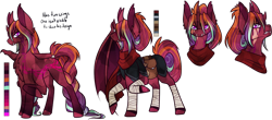 Size: 1024x451 | Tagged: safe, artist:velnyx, imported from derpibooru, oc, oc only, oc:blazing tempest, bat pony, crystal pony, pony, crystallized, extra legs, fifth leg, male, multiple legs, multiple limbs, nudity, penis, simple background, solo, stallion, transparent background