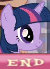 Size: 104x141 | Tagged: safe, edit, edited screencap, imported from derpibooru, screencap, twilight sparkle, pony, unicorn, caption, expand dong, exploitable meme, hubworld, image macro, meme, picture for breezies, solo, text