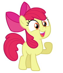 Size: 5406x6250 | Tagged: safe, artist:estories, imported from derpibooru, apple bloom, pony, absurd resolution, simple background, solo, transparent background, vector