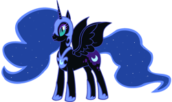 Size: 2076x1228 | Tagged: safe, artist:maverickmam, imported from derpibooru, nightmare moon, alicorn, pony, ethereal mane, female, helmet, hoof shoes, mare, peytral, simple background, solo, starry mane, white background