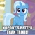 Size: 720x720 | Tagged: safe, edit, edited screencap, imported from derpibooru, screencap, trixie, pony, unicorn, student counsel, blatant lies, female, meme, solo, solo female