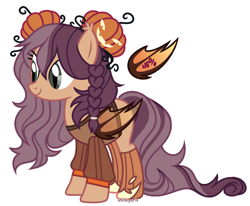 Size: 2002x1650 | Tagged: safe, artist:shineyaris, imported from derpibooru, oc, oc only, oc:jackie o'lantern, bat pony, pony, bat pony oc, bat wings, blank flank, clothes, female, halloween, holiday, hoofless socks, jack-o-lantern, mare, markings, pumpkin, shirt, simple background, socks, solo, stockings, thigh highs, white background, wings