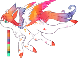 Size: 935x704 | Tagged: safe, artist:velnyx, imported from derpibooru, oc, oc only, oc:pearl dusk, pegasus, pony, colored wings, female, mare, multicolored wings, simple background, solo, transparent background, wings