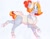 Size: 3772x2970 | Tagged: safe, artist:frozensoulpony, imported from derpibooru, oc, oc only, oc:suncrisp, pony, clothes, leotard, offspring, parent:applejack, parent:jet set, parents:applejet, solo, traditional art