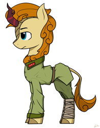 Size: 2000x2550 | Tagged: safe, artist:alexi148, imported from derpibooru, autumn afternoon, kirin, equestria at war mod, male, monochrome, sketch, soldier, solo, stallion