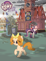 Size: 933x1244 | Tagged: safe, artist:keafonthelookinglass, imported from derpibooru, oc, oc:serendipity, oc:sweet velvet, bat pony, earth pony, neighflheim, your other pony