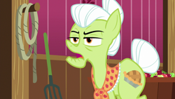 Size: 1920x1080 | Tagged: safe, imported from derpibooru, screencap, granny smith, pony, where the apple lies, solo