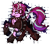 Size: 1086x965 | Tagged: safe, artist:oriando, imported from derpibooru, starlight glimmer, classical unicorn, pony, unicorn, alternate hairstyle, choker, clothes, cloven hooves, edgelight glimmer, fishnets, gameloft, gameloft interpretation, leonine tail, piercing, punk, shoes, simple background, solo, spiked choker, spiked wristband, transparent background, unshorn fetlocks, wristband