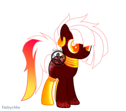 Size: 1280x1133 | Tagged: safe, artist:keeka-snake, imported from derpibooru, oc, oc only, earth pony, pony, female, mare, obtrusive watermark, simple background, solo, transparent background, watermark