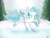 Size: 1600x1200 | Tagged: safe, artist:izzyfredpony, imported from derpibooru, oc, oc only, oc:sky skater, pegasus, pony, day, eyes closed, female, ice skates, ice skating, mare, pegasus oc, snow, snowfall, solo, wings, winter