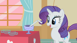 Size: 1280x720 | Tagged: safe, imported from derpibooru, screencap, rarity, pony, unicorn, party of one, female, mare, solo