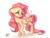 Size: 1850x1400 | Tagged: safe, artist:mannybcadavera, imported from derpibooru, angel bunny, fluttershy, pegasus, pony, rabbit, angel riding fluttershy, animal, duo, female, floppy ears, folded wings, head turn, looking at someone, looking back, mare, rabbits riding ponies, raised hoof, raised leg, riding, simple background, sleeping, smiling, three-quarter view, turned head, walking, white background, wings
