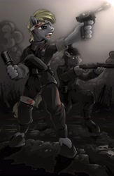 Size: 3242x4965 | Tagged: safe, artist:tass_the_bovine, imported from derpibooru, oc, anthro, earth pony, german soldier, soldier, war, world war i, world war1