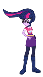 Size: 991x1742 | Tagged: safe, artist:gmaplay, imported from derpibooru, sci-twi, twilight sparkle, equestria girls, equestria girls series, spoiler:eqg series (season 2), spoiler:eqg specials, music festival outfit, simple background, solo, transparent background