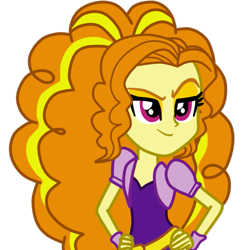 Size: 563x583 | Tagged: safe, artist:gmaplay, imported from derpibooru, adagio dazzle, equestria girls, rainbow rocks, adoragio, cute, simple background, solo, transparent background