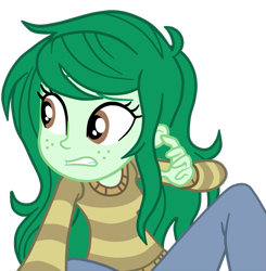 Size: 1055x1078 | Tagged: safe, artist:gmaplay, imported from derpibooru, wallflower blush, equestria girls, equestria girls series, forgotten friendship, spoiler:eqg specials, simple background, solo, transparent background