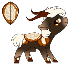 Size: 1280x1110 | Tagged: safe, artist:sketchthebluepegasus, imported from derpibooru, oc, oc only, oc:pumpkin spice, grottoling, original species, chibi, male, simple background, solo, transparent background
