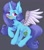 Size: 1248x1406 | Tagged: safe, artist:astralblues, imported from derpibooru, oc, oc only, pony, unicorn, chest fluff, cute, ear fluff, fluffy, gray background, hair, holding, leg fluff, looking up, mane, pencil, prothesis, purple eyes, shy, simple background, solo, tail