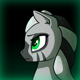 Size: 160x160 | Tagged: safe, edit, edited screencap, editor:fluttershyisnot adoormat, imported from derpibooru, screencap, oc, oc:zira, zebra, fallout equestria, game: fallout equestria: remains, game, gradient background, zebra oc