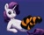 Size: 2491x1989 | Tagged: safe, artist:dummyhorse, artist:phutashi, imported from derpibooru, rarity, pony, unicorn, alternate versions at source, clothes, female, leaning back, looking at you, lying down, mare, on back, smiling, socks, solo, stockings, striped socks, striped stockings, thigh highs, three quarter view