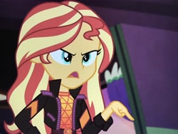 Size: 4032x3024 | Tagged: safe, imported from derpibooru, screencap, sunset shimmer, equestria girls, equestria girls series, sunset's backstage pass!, spoiler:eqg series (season 2), solo