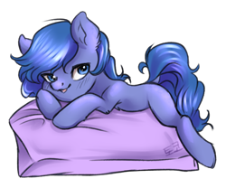 Size: 992x824 | Tagged: safe, artist:tokokami, imported from derpibooru, oc, oc only, oc:shadow blue, pony, cute, female, simple background, solo, sticker, transparent background