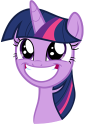 Size: 7000x10300 | Tagged: safe, artist:tardifice, imported from derpibooru, twilight sparkle, alicorn, pony, horse play, :d, absurd resolution, big smile, simple background, smiling, solo, transparent background, twilight sparkle (alicorn), vector