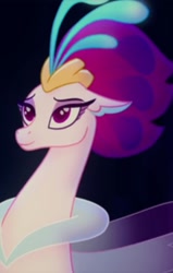 Size: 717x1124 | Tagged: safe, imported from derpibooru, screencap, queen novo, seapony (g4), my little pony: the movie, cropped, cute, lidded eyes, novobetes, smiling, solo, solo focus